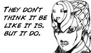 1db Png 552 325 Jojo Bizzare Adventure King Crimson Jojo Jojo Memes