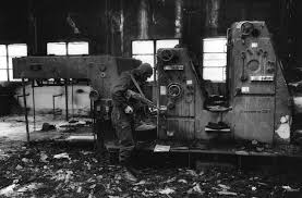 Algeria Ninjas Members Of The Gendarmerie In A Burnt Out Professional College Algeria Ninja College