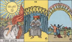 Check spelling or type a new query. Tarot Cards 19 Sun And 9 10 Cups Mellow That Color Thelilystonequarry Com