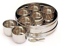 We did not find results for: Shradha Trading Masala Box Stainless Steel Spice Box Stainless Steel Masala Dabba Stainless Steel Spice Container Indian Spice Box Kitchen Spice Box Spice Box For Chefs Amazon De Home Kitchen