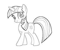 This cute pony is brought into good activities through coloring pages. Twilight Sparkle Coloring Page Coloring Home
