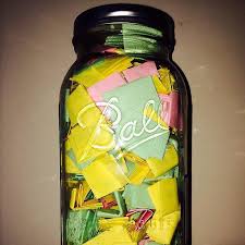 Boyfriend Gives His Girlfriend A Jar With 365 Love Letters Love Notes Diy Gifts Valentine S Day Diy Gifts Cheap That's fun for the few days surrounding feb.