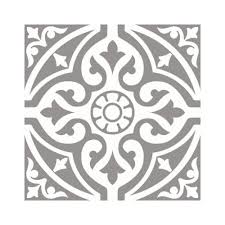 Grey victorian floor tiles outdoor. Devonstone Grey Feature 33cm X 33cm Floor Tile