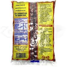 # 0041331025065 | in english. Dinas Frijol Cargamanto Rojo Red Cranberry Beans 14 Oz Zocalofoods Com