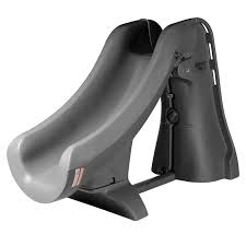 Pool slides bring fun and excitement to your pool. Sr Smith Slideaway Removable Pool Slide Gray