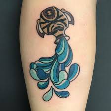The water bearer appears in the form of an old man. Aquarius Sign Tattoo Find The Best Picture Design And Artwork Body Tattoo Art