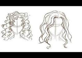 25 Ideas For Hair Wavy Drawing Girl With Curly Hair Drawing How To Draw Hair Curly Hair Styles