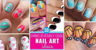 Decorating hand nails and foot nails with nail polish is known as nail art and it is popular all over the world. 33 Cool Nail Art Ideas Awesome Diy Nail Designs Diy Projects For Teens