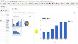 how to change x and y axis labels in google spreadsheet