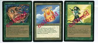Vintage counterfeit cards are often aged to make the cards look more authentic. Apathy House Fakes Frauds And Facelifts How To Identify Counterfeit And Altered Magic Cards
