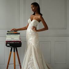 Coquette mermaid wedding dress, strapless mermaid lace wedding dress, wedding dress, sweetheart neckline, custom wedding dresses. 20 Corset Wedding Dresses We Love