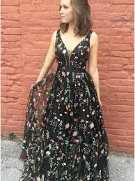 Free delivery and returns on ebay plus items for plus members. Black Embroidered Prom Dress 52630d
