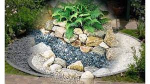 A few perennials and some good pace rock and moss. Small Rock Garden Ideas Youtube