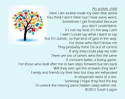 An Autistic Child By Susan Logan Autism Quotes Quotes For Kids Kids Poems