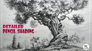 How To Sketch A Detailed Tree With Pencil Easy Pencil Art Paintingtube Millet unveiled the gleaners at the salon in 1857.