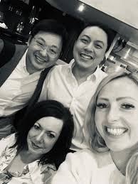 Fantastic dinner and catch up tonight with Dennis Cheng, Lynn McDonough and  Hayward Lai