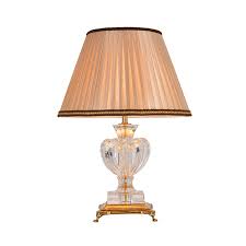 It looks amazing in my small foyer, bright beautiful colors in the day and perfect at night. Hanse Retro Champagne Gold Crystal Table Lamp Size D420xh1760mm Model Hs 8215l 5