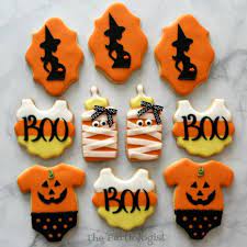 Halloween Cookies More Halloween Baby Shower Theme October Baby Showers Halloween Baby Shower