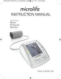 Bp3nf1 2b Mtx Connect User Manual Mlu3ac1 Jan05 2 Microlife