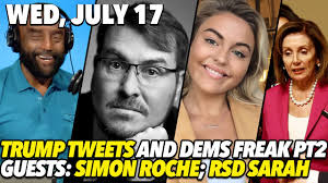 The Jesse Lee Peterson Show" Dems Rally Behind the Squad; Guests: South  African Simon Roche; Dating Coach RSD Sarah (Podcast Episode 2019)