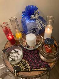 River stone memorials, photo memorials and more. Samhain Altar So Far With My Dogs Ashes Who Died This Year It S My First Time Doing This So Any Suggestions Are Welcome Wicca