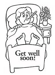 Funny get well coloring pages. Get Well Soon Coloring Pages Free Printable Coloring Pages For Kids
