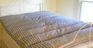 Vintage Feather Bed Mattress Tick Feather Bed Mattress Ticking Feather Mattress