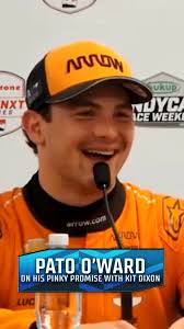 Despite a pinky promise, Scott Dixon's son Kit did not join Pato O'Ward