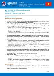 The government has largely been credited for the country's success in keeping. Covid 19 In Viet Nam Situation Report 16