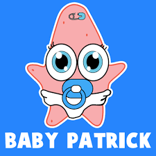 How To Draw Baby Patrick Star From Spongebob Squarepants With Easy Step By Step Drawing Tutorial How To Draw Step By Step Drawing Tutorials Spongebob Drawings Drawings Of Friends Spongebob