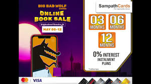 Books will be sold at a discount of 90 percent for eight days on the big bad wolf facebook page. Big Bad Wolf Online Book Sale Sampathcards 0 Interest Instalment Plans Youtube