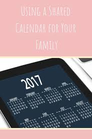 Using A Shared Calendar For Your Family Purposeful Mommy Digital Organization Household Management Calendar