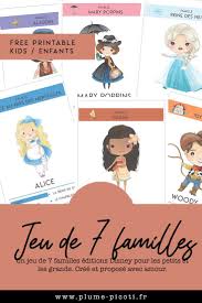 Epingle Sur Jeux Des 7 Familles