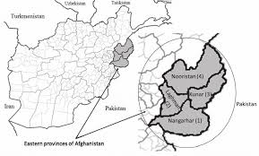 Kunar map map of kunar province velayat afghanistan. A Map Of The Eastern Provinces Of Afghanistan The Survey Area Download Scientific Diagram