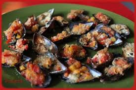 Recette Moules Farcies Aux Poivrons 750g Recette Moules Farcies Recette Moules Recette Poisson