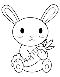 They might seem so common that a little bit of digging into their biology and what they symb. Printable Baby Rabbit Coloring Page