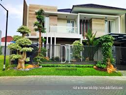 Contoh gambar taman dan teras rumah minimalis type 36 45 10 ide berkebun desain taman kebun kecil. Tukang Taman Surabaya Jasa Pembuatan Taman Surabaya