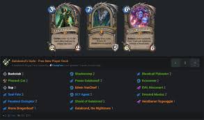 The gameplan of watch post rogue is to quickly play any watch post minions from hand and then protect them for as long as possible with removal tools like prize plunderer, wicked stab (rank 1), and brain freeze.watch posts can also be further protected through the use of guardian augmerchant on them. Jorge Zhang Personal Website