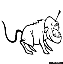 Click on an animal below to get the printable version. Silly Animals Online Coloring Pages