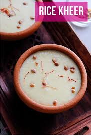Saffron Rice Kheer In 2020 Rice Kheer Kheer Recipe Saffron Rice