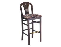 Give your customers a comfy seat with our bistro chairs. Deluxe High Fan Back Bar Stool Model 1050bs Restaurant Chairs By M Deitz And Sons Inc