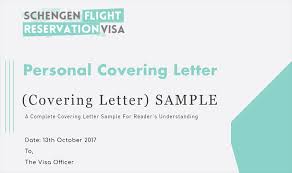 How to write a self introduction letter for visa application. Personal Covering Letter Guide And Samples For Visa Application Process
