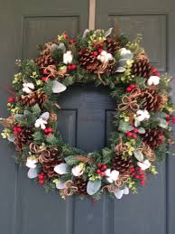 Christmas Wreath Christmas Wreaths For Front Door Christmas Etsy Christmas Wreaths Artificial Christmas Wreaths Christmas Wreaths Diy