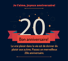Texte Anniversaire 20 Ans Top 55 Texte Anniversaire 20 Ans Humour