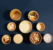 12oz ODM/OEM Bol En Papier Round Brown Biodegradable Compostable Salad Fast  Kraft Paper Packaging Bowl