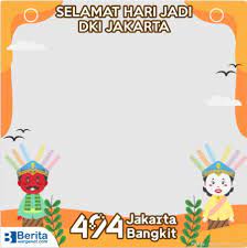 Daerah khusus ibukota jakarta), is the capital of indonesia. Twibbon Hut Dki Jakarta 2021 Download Gratis Berita Warganet