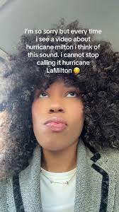 thats hurricane LaMilton Taeshawn to YOU! #hurricaneseason #hurricanemilton