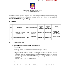 Sekiranya anda, seorang warganegara malaysia yang cukup syarat kelayakan dan berumur tidak kurang daripada 18 tahun. Uitm Shah Alam Jawatan Kosong Pensyarah Surat Mib