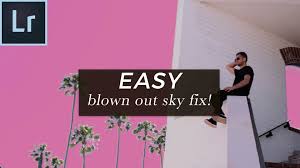 Lightroom Blown Out Sky Fix Easy How To Save Blown Out Sky And Clouds In Lightroom Learn The Easy Way To Fix A Lightroom Tutorial Sky And Clouds Lightroom