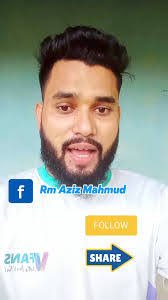 Aziz Mahmud's Instagram, Twitter & Facebook